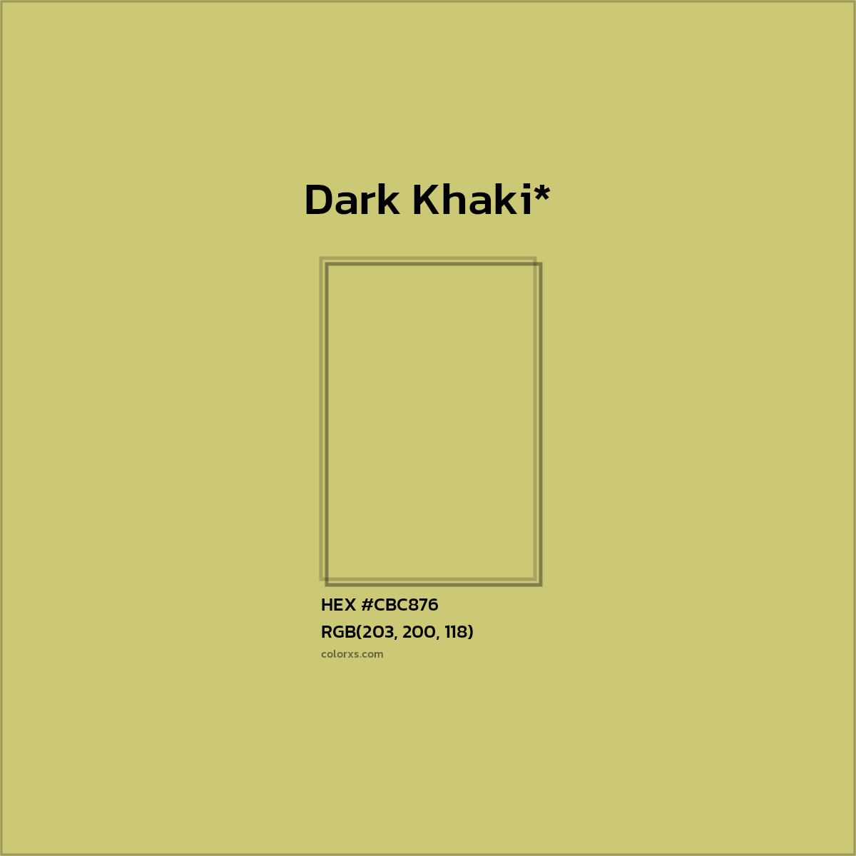 HEX #CBC876 Color Name, Color Code, Palettes, Similar Paints, Images