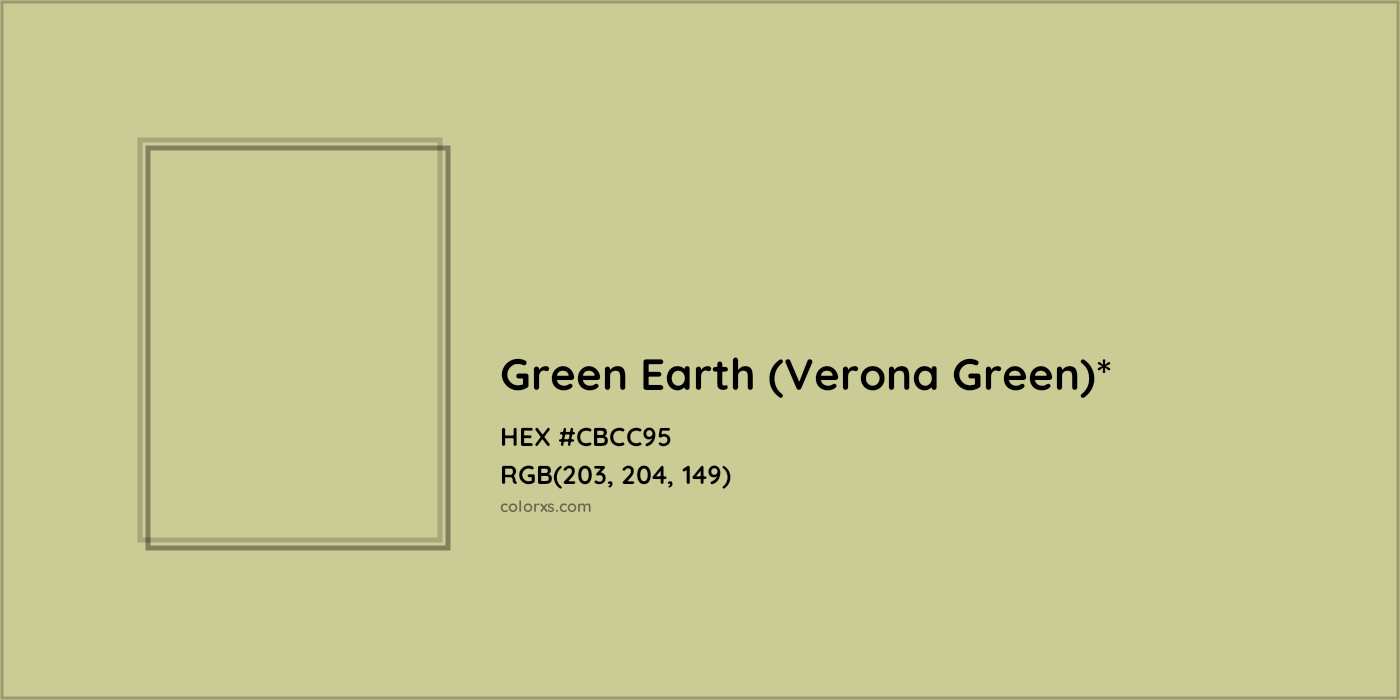 HEX #CBCC95 Color Name, Color Code, Palettes, Similar Paints, Images