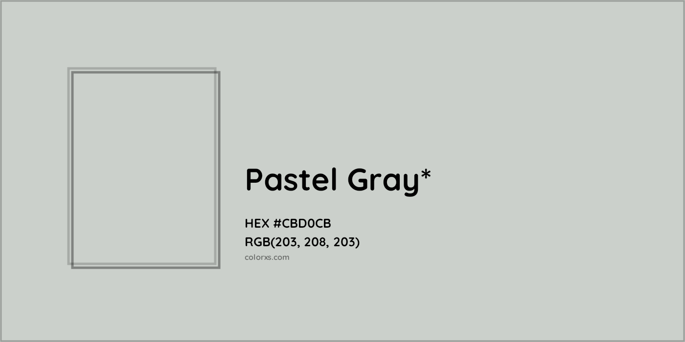 HEX #CBD0CB Color Name, Color Code, Palettes, Similar Paints, Images