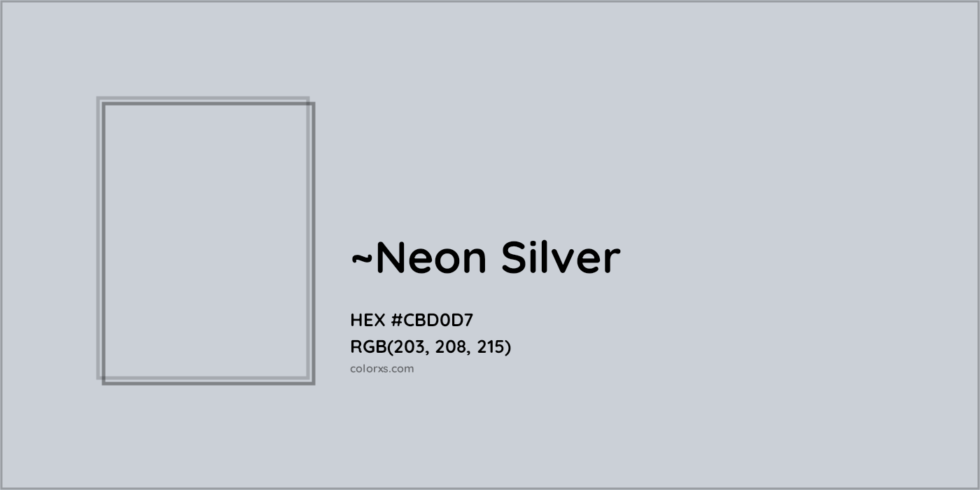 HEX #CBD0D7 Color Name, Color Code, Palettes, Similar Paints, Images