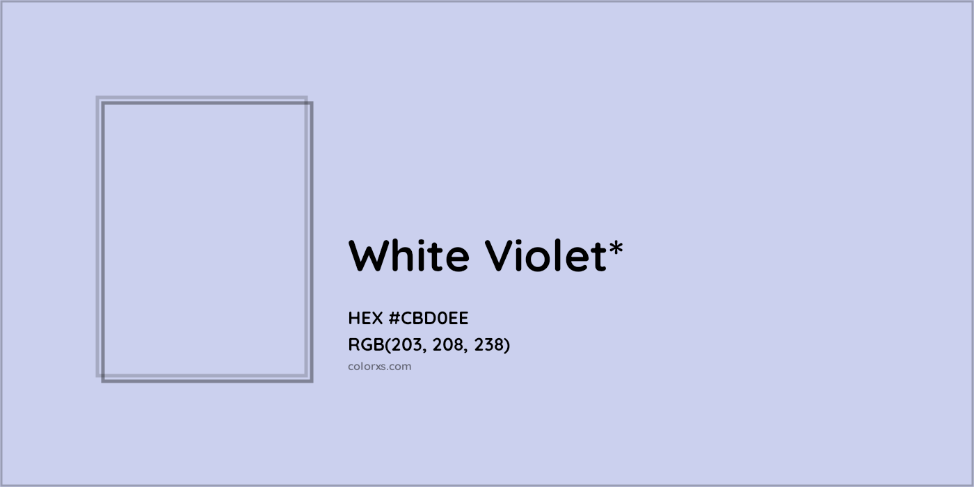 HEX #CBD0EE Color Name, Color Code, Palettes, Similar Paints, Images