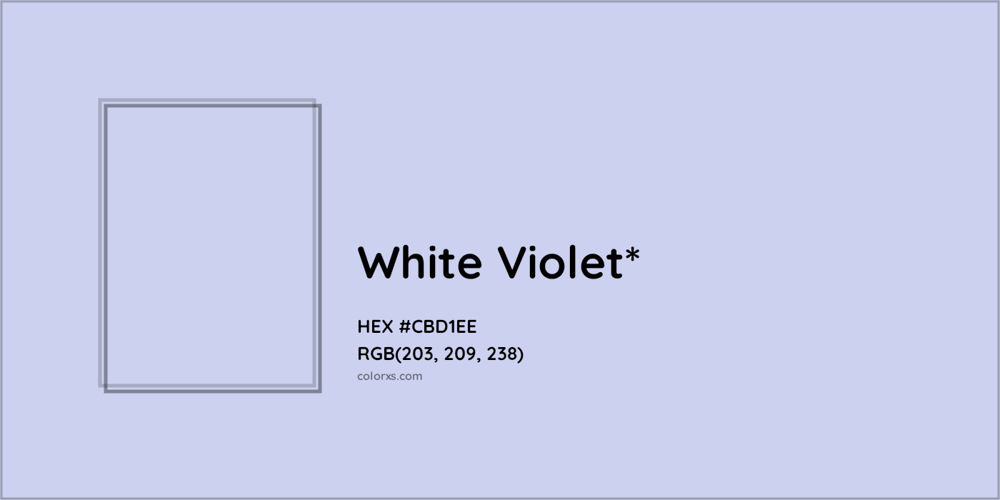 HEX #CBD1EE Color Name, Color Code, Palettes, Similar Paints, Images