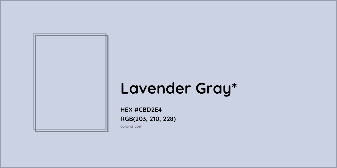 HEX #CBD2E4 Color Name, Color Code, Palettes, Similar Paints, Images