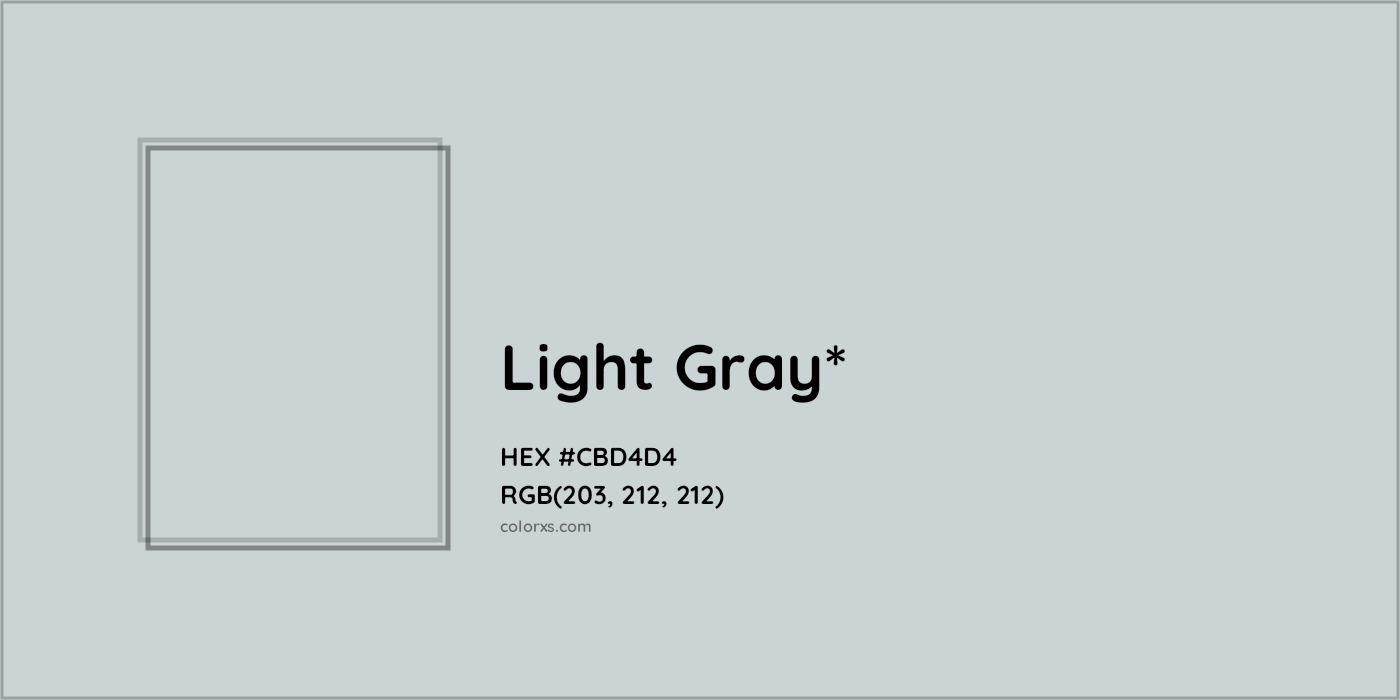 HEX #CBD4D4 Color Name, Color Code, Palettes, Similar Paints, Images