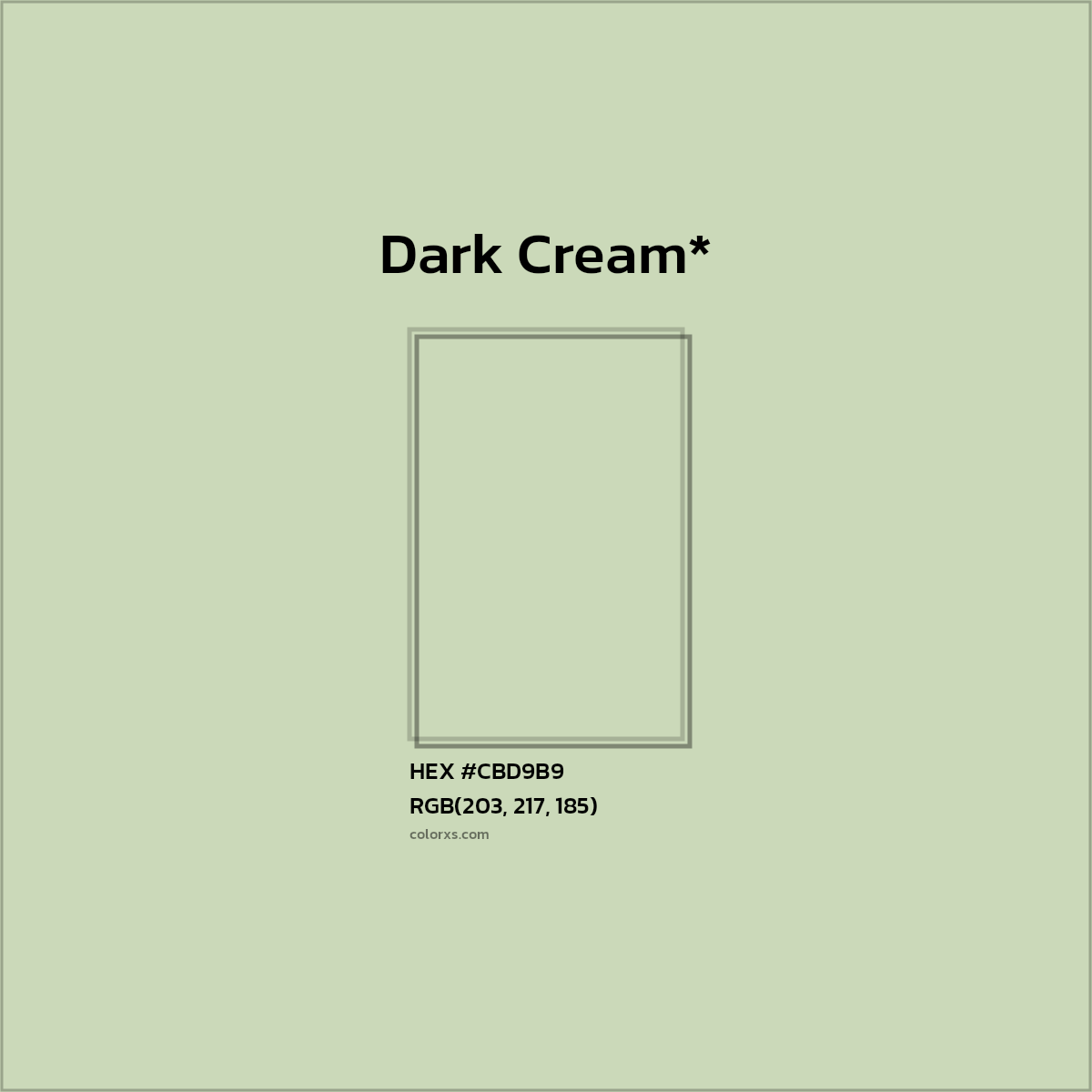 HEX #CBD9B9 Color Name, Color Code, Palettes, Similar Paints, Images