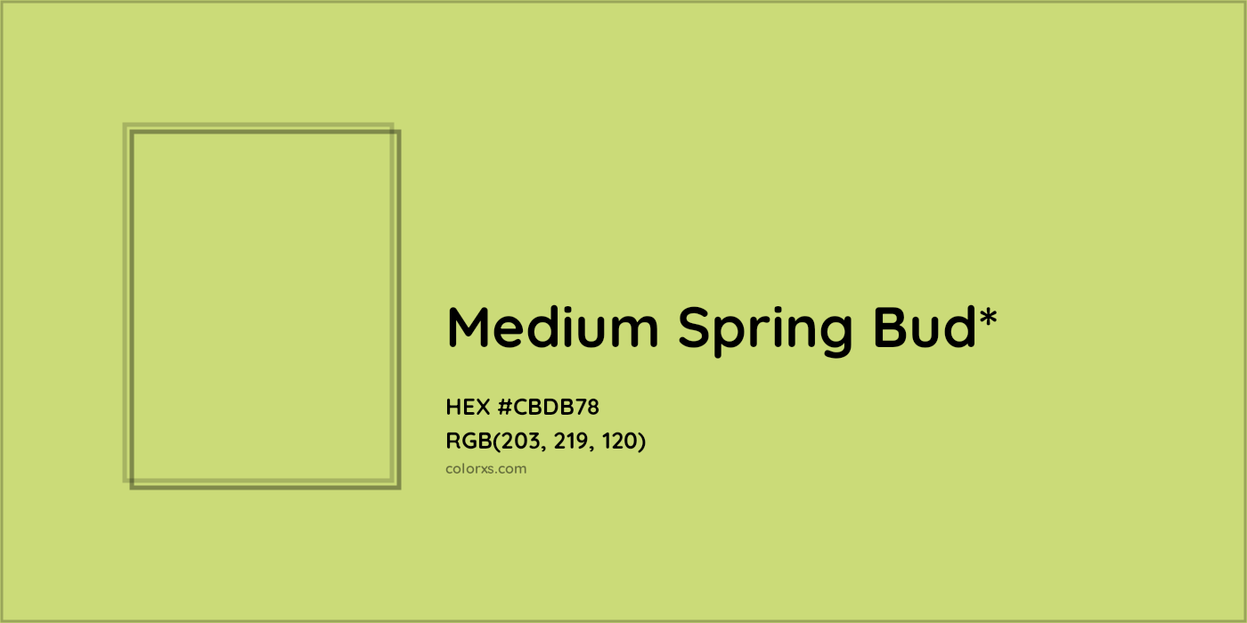 HEX #CBDB78 Color Name, Color Code, Palettes, Similar Paints, Images