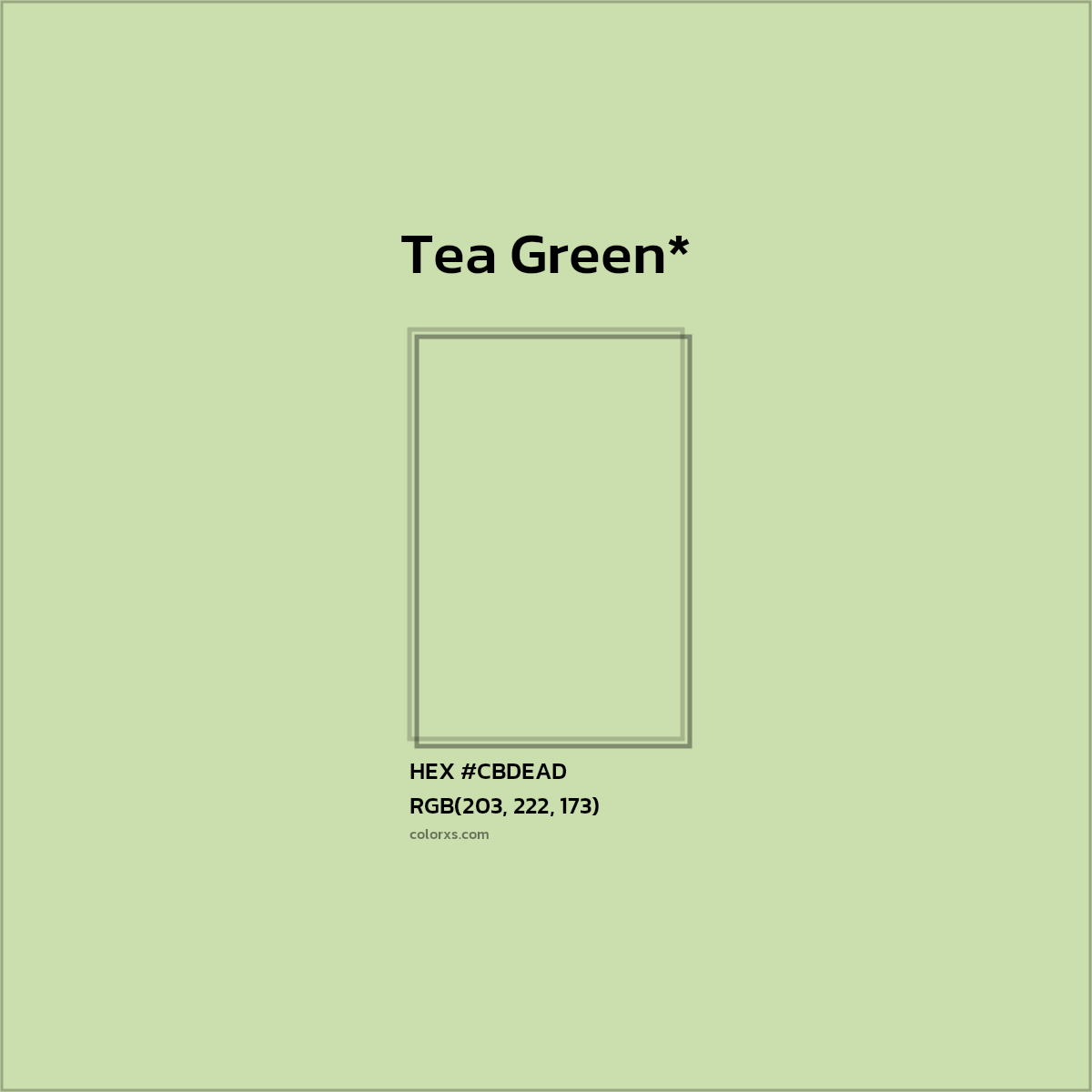 HEX #CBDEAD Color Name, Color Code, Palettes, Similar Paints, Images