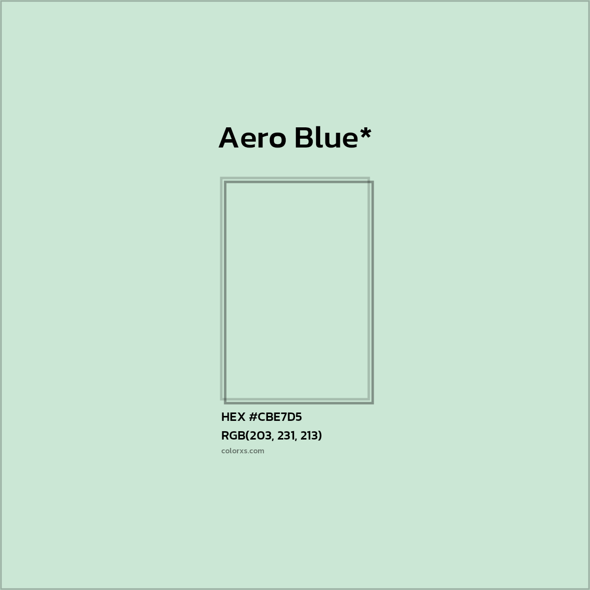 HEX #CBE7D5 Color Name, Color Code, Palettes, Similar Paints, Images
