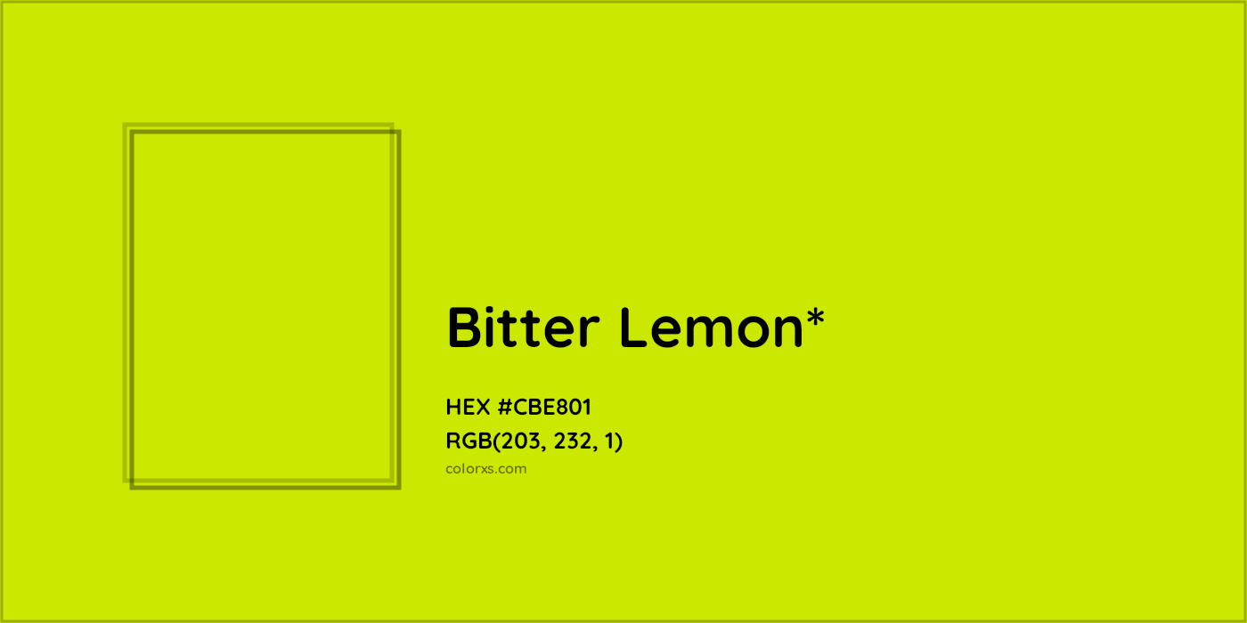 HEX #CBE801 Color Name, Color Code, Palettes, Similar Paints, Images