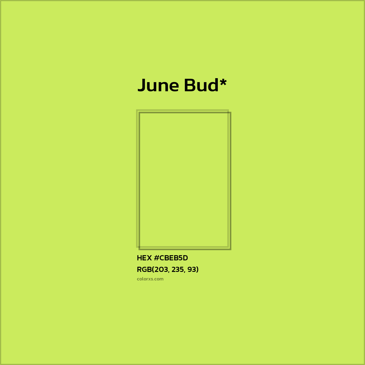 HEX #CBEB5D Color Name, Color Code, Palettes, Similar Paints, Images