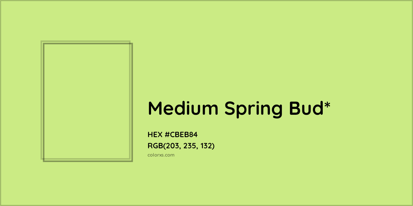 HEX #CBEB84 Color Name, Color Code, Palettes, Similar Paints, Images