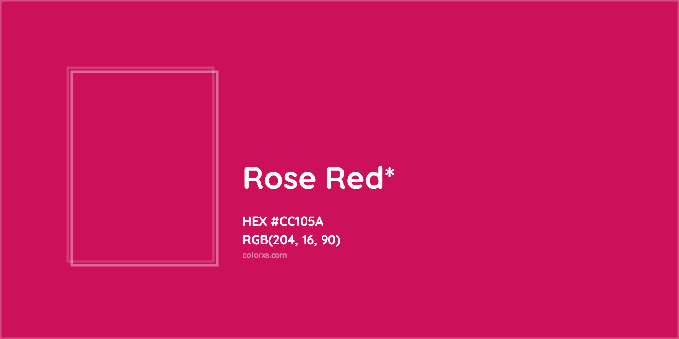HEX #CC105A Color Name, Color Code, Palettes, Similar Paints, Images