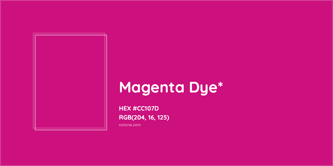 HEX #CC107D Color Name, Color Code, Palettes, Similar Paints, Images