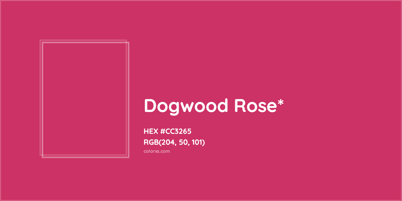 HEX #CC3265 Color Name, Color Code, Palettes, Similar Paints, Images