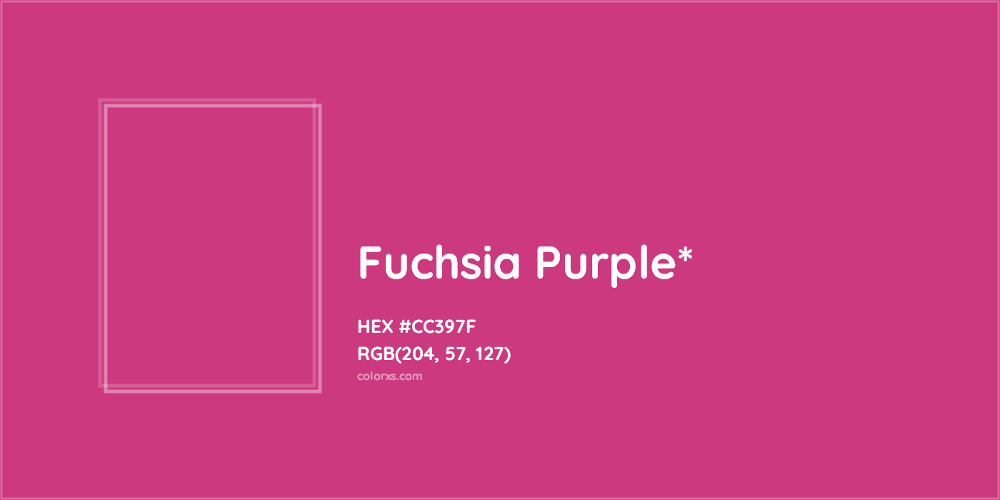 HEX #CC397F Color Name, Color Code, Palettes, Similar Paints, Images