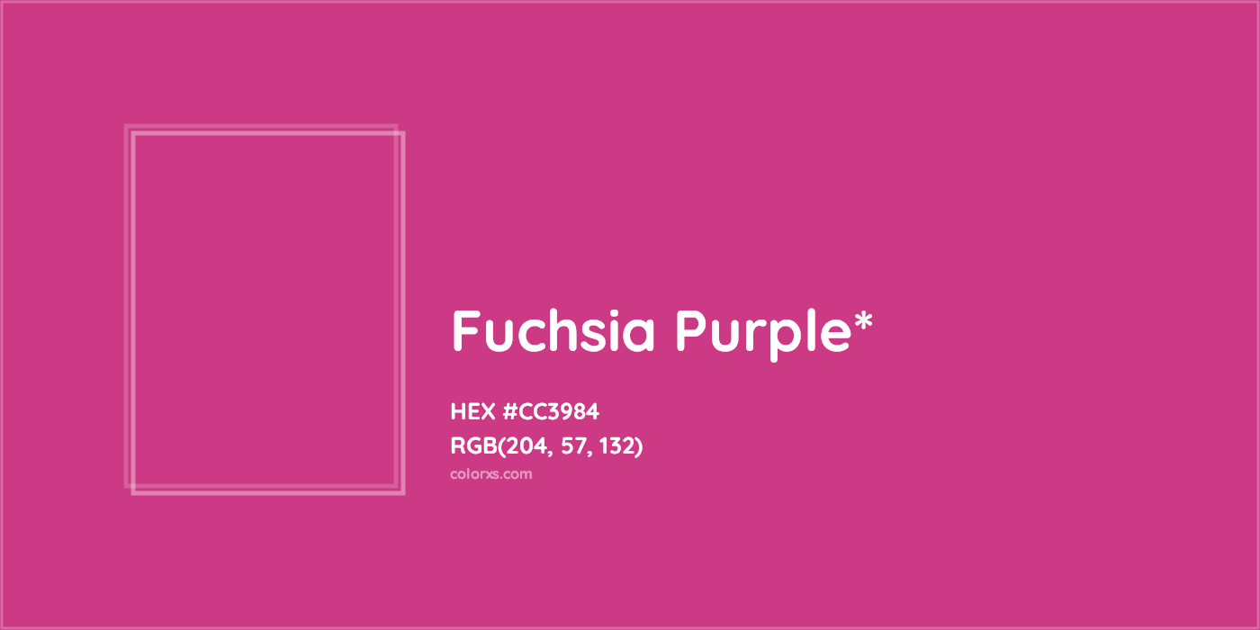 HEX #CC3984 Color Name, Color Code, Palettes, Similar Paints, Images