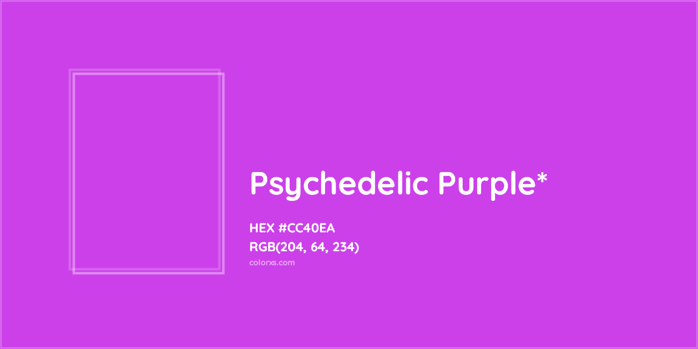 HEX #CC40EA Color Name, Color Code, Palettes, Similar Paints, Images