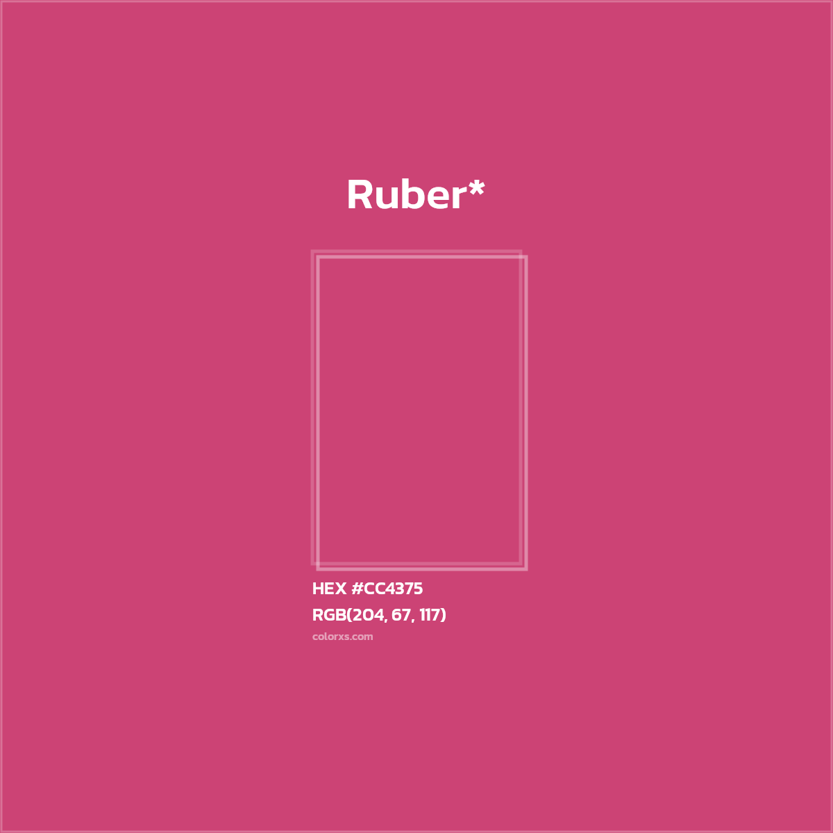 HEX #CC4375 Color Name, Color Code, Palettes, Similar Paints, Images