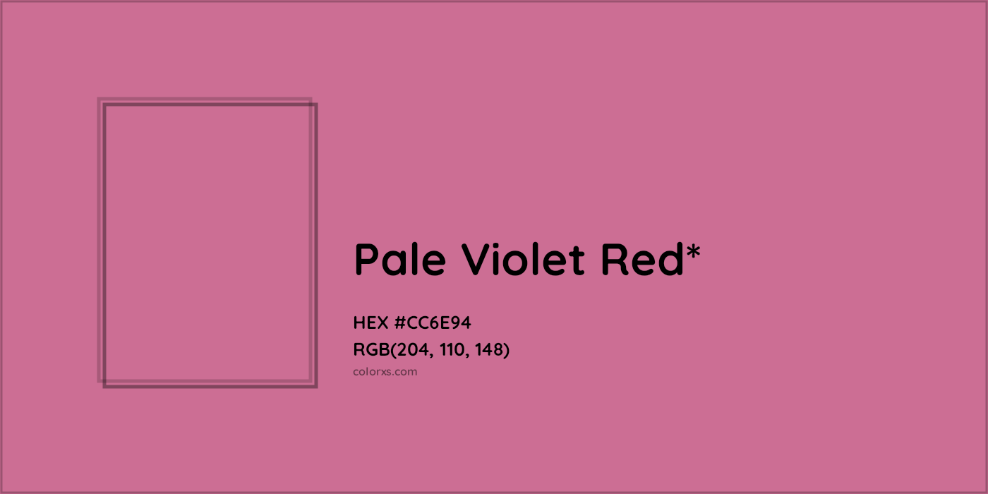 HEX #CC6E94 Color Name, Color Code, Palettes, Similar Paints, Images