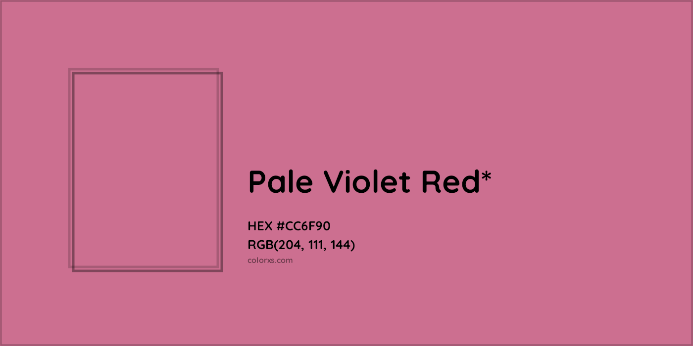 HEX #CC6F90 Color Name, Color Code, Palettes, Similar Paints, Images