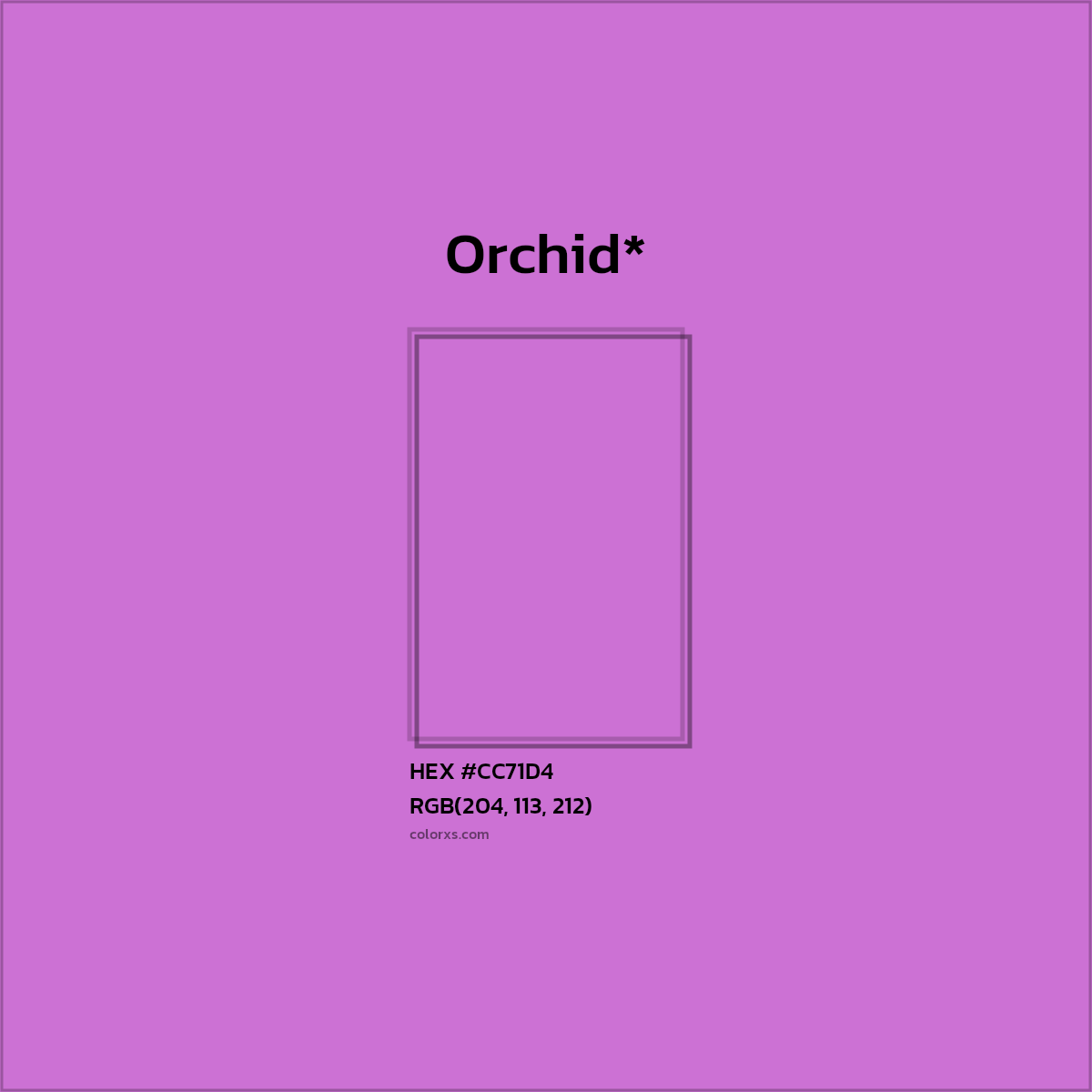 HEX #CC71D4 Color Name, Color Code, Palettes, Similar Paints, Images