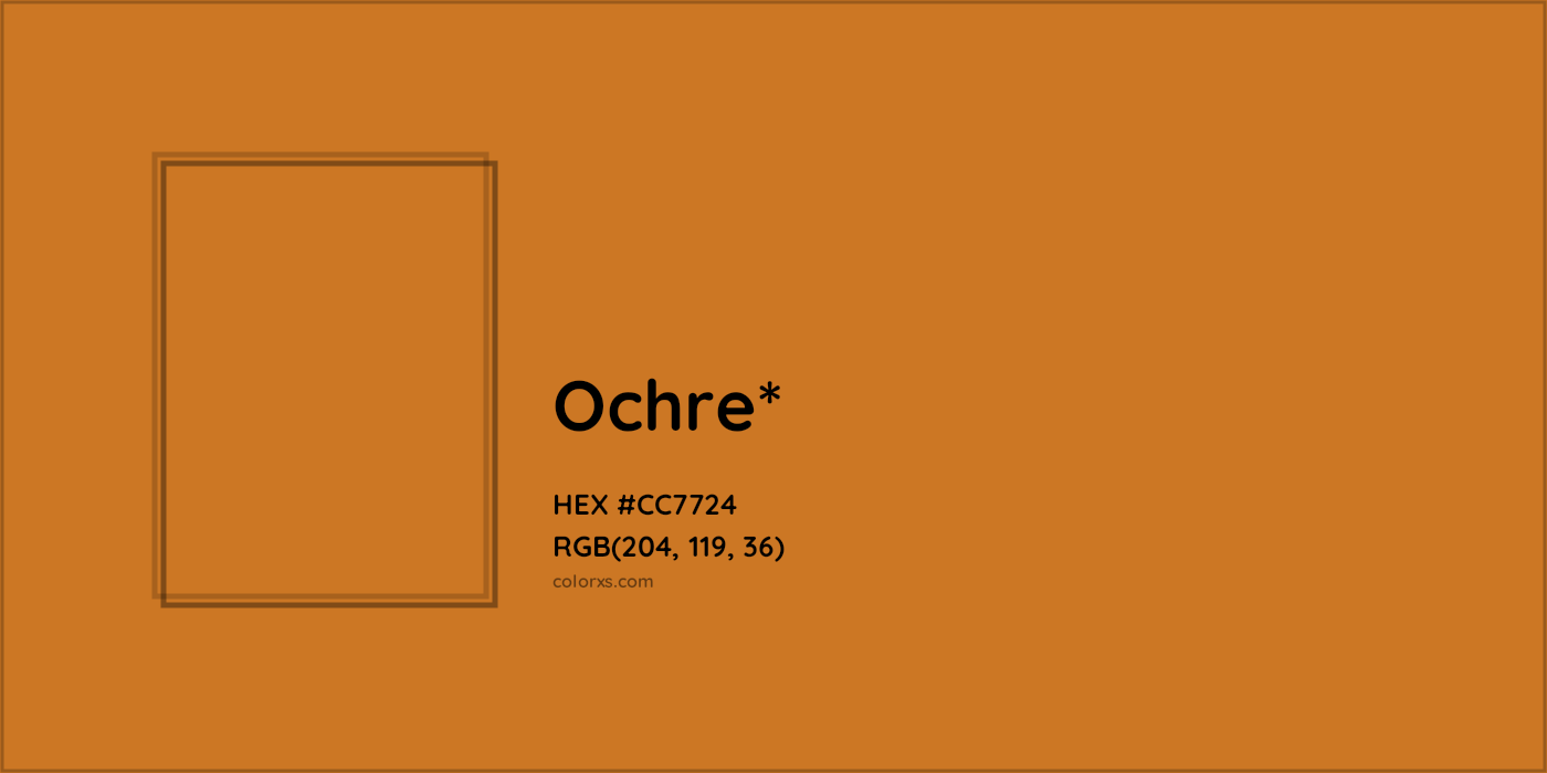 HEX #CC7724 Color Name, Color Code, Palettes, Similar Paints, Images