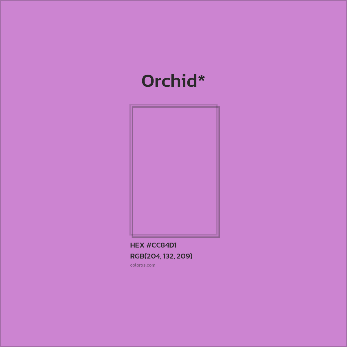 HEX #CC84D1 Color Name, Color Code, Palettes, Similar Paints, Images