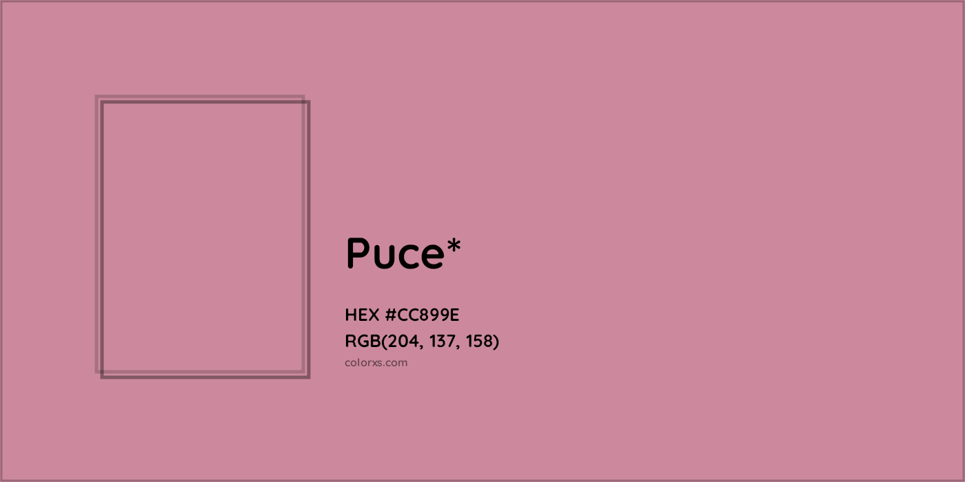 HEX #CC899E Color Name, Color Code, Palettes, Similar Paints, Images