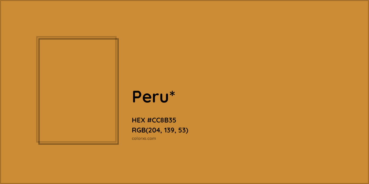 HEX #CC8B35 Color Name, Color Code, Palettes, Similar Paints, Images