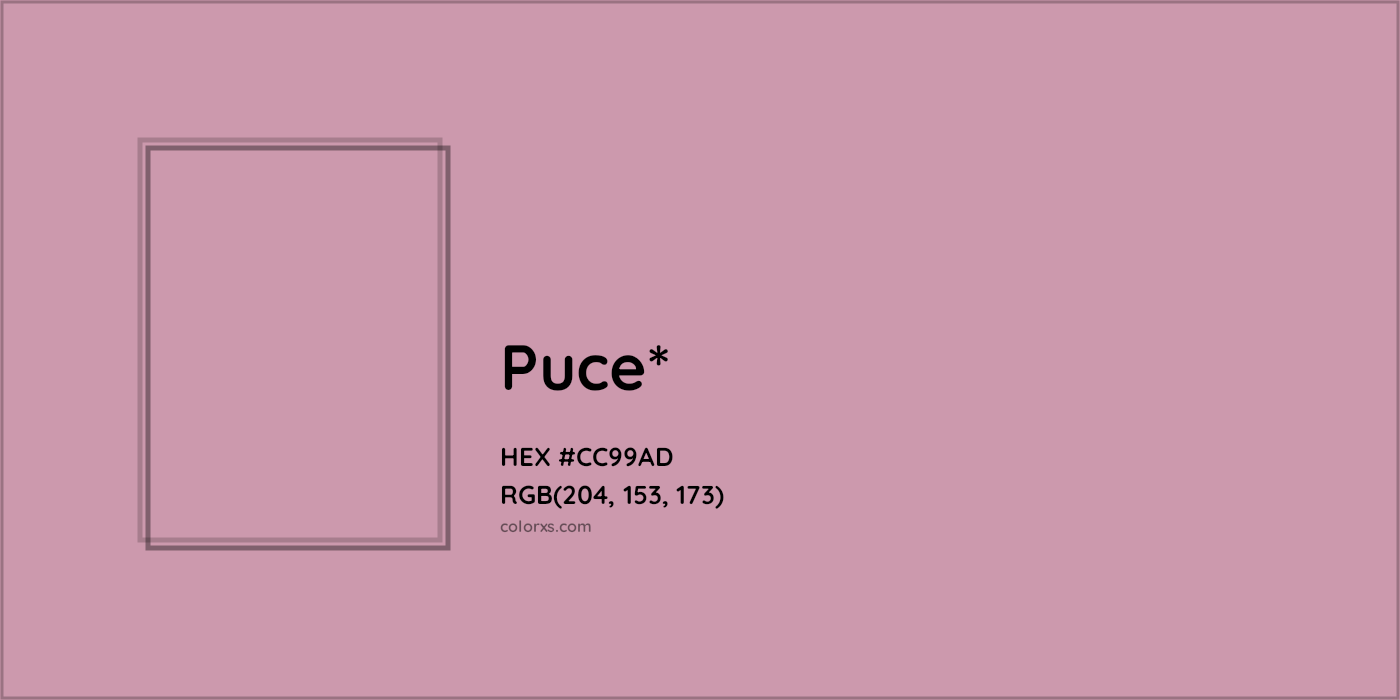 HEX #CC99AD Color Name, Color Code, Palettes, Similar Paints, Images