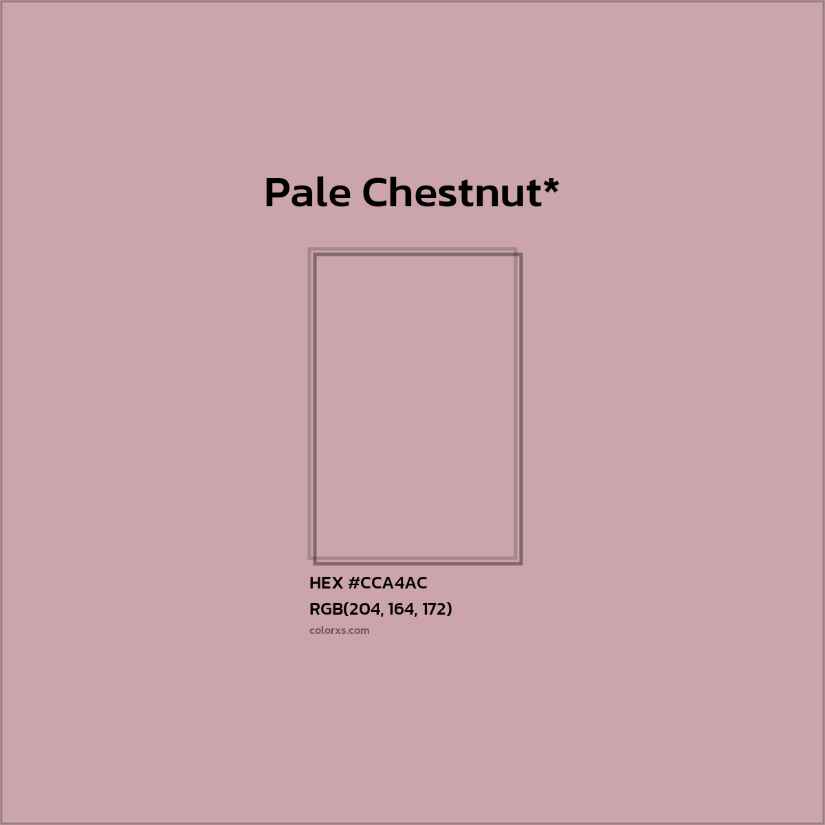HEX #CCA4AC Color Name, Color Code, Palettes, Similar Paints, Images