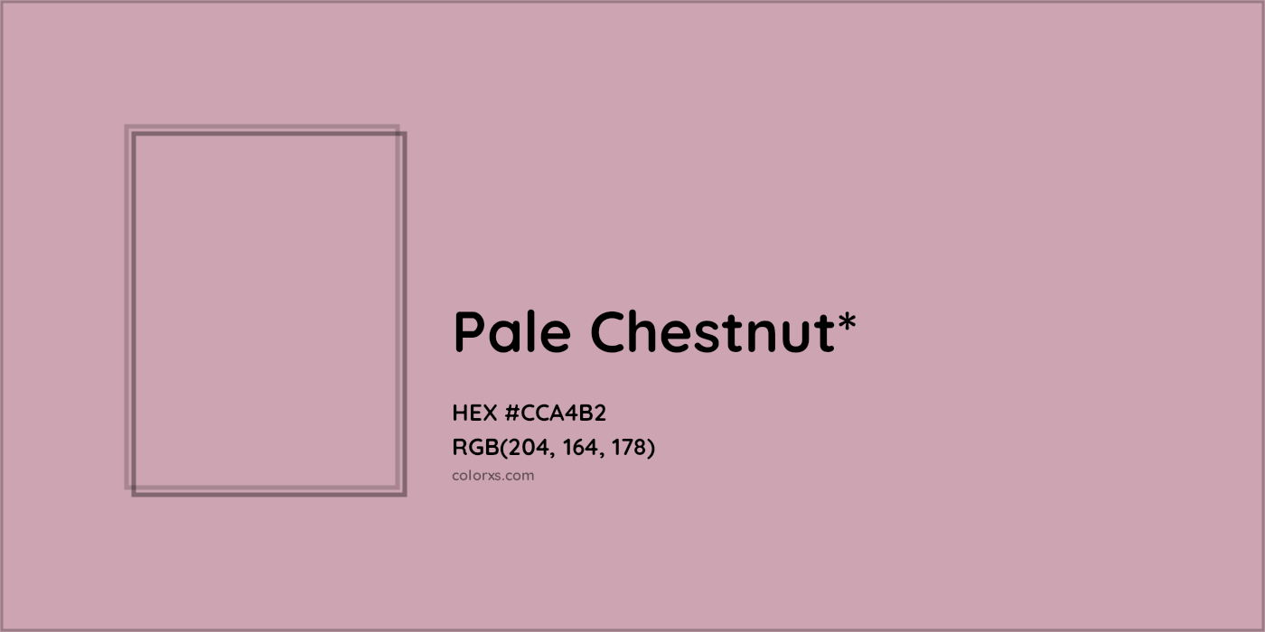 HEX #CCA4B2 Color Name, Color Code, Palettes, Similar Paints, Images