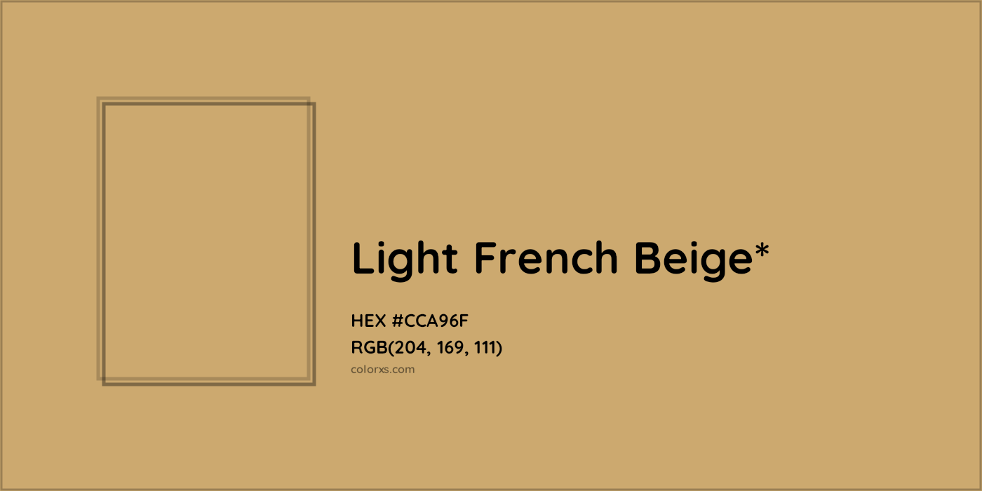 HEX #CCA96F Color Name, Color Code, Palettes, Similar Paints, Images
