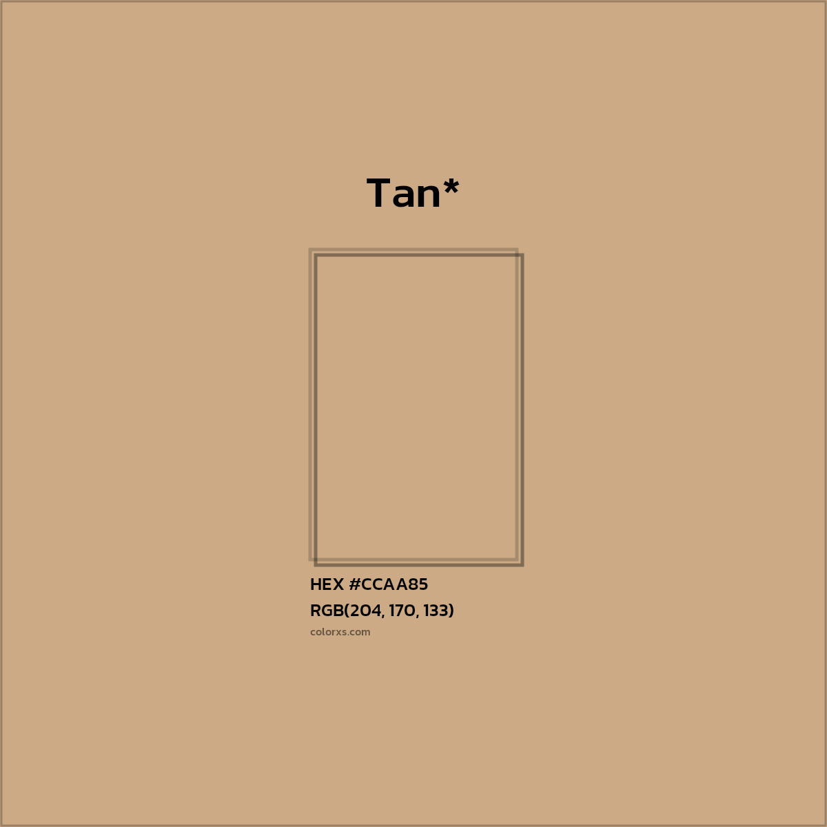 HEX #CCAA85 Color Name, Color Code, Palettes, Similar Paints, Images
