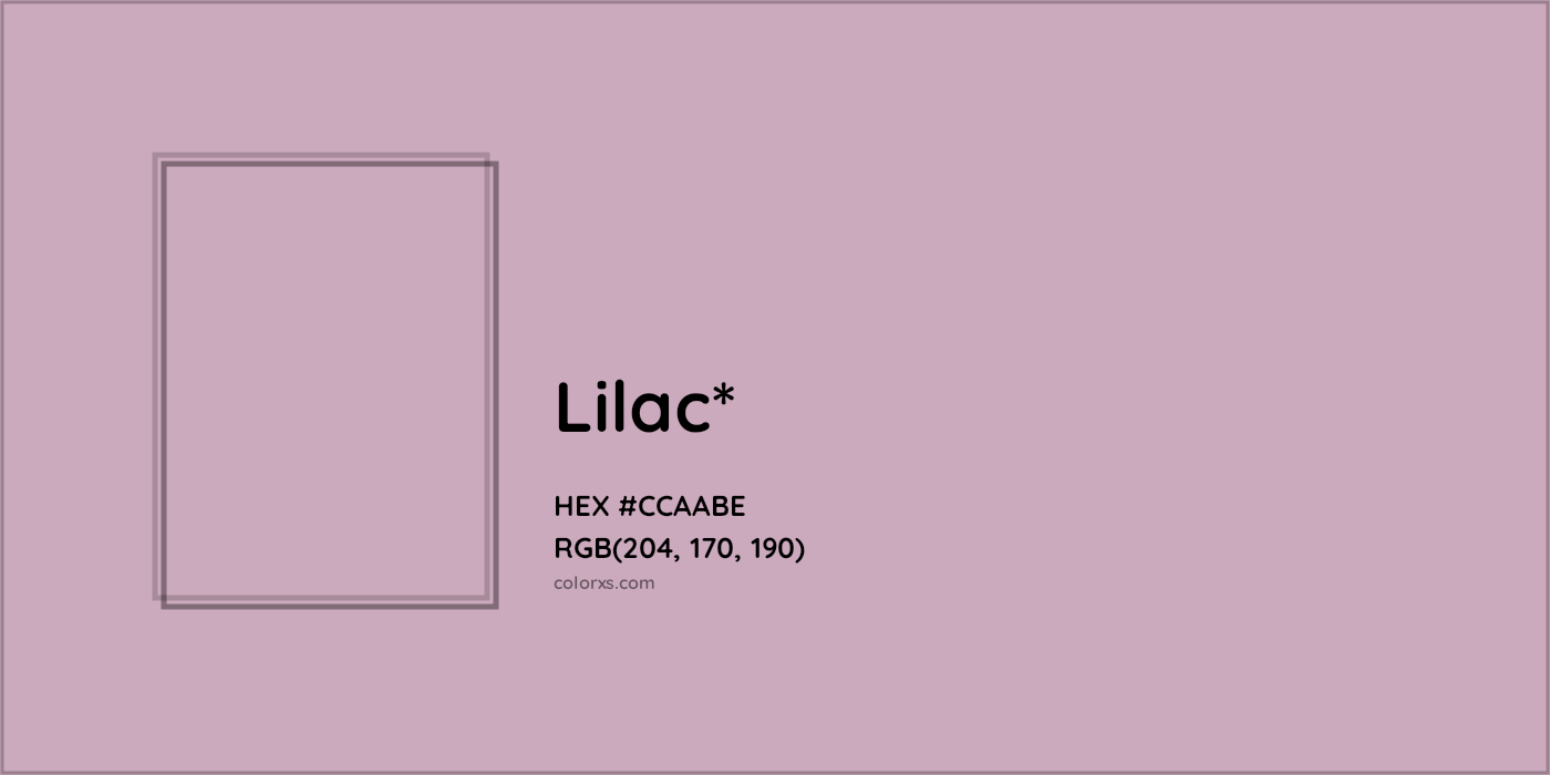 HEX #CCAABE Color Name, Color Code, Palettes, Similar Paints, Images