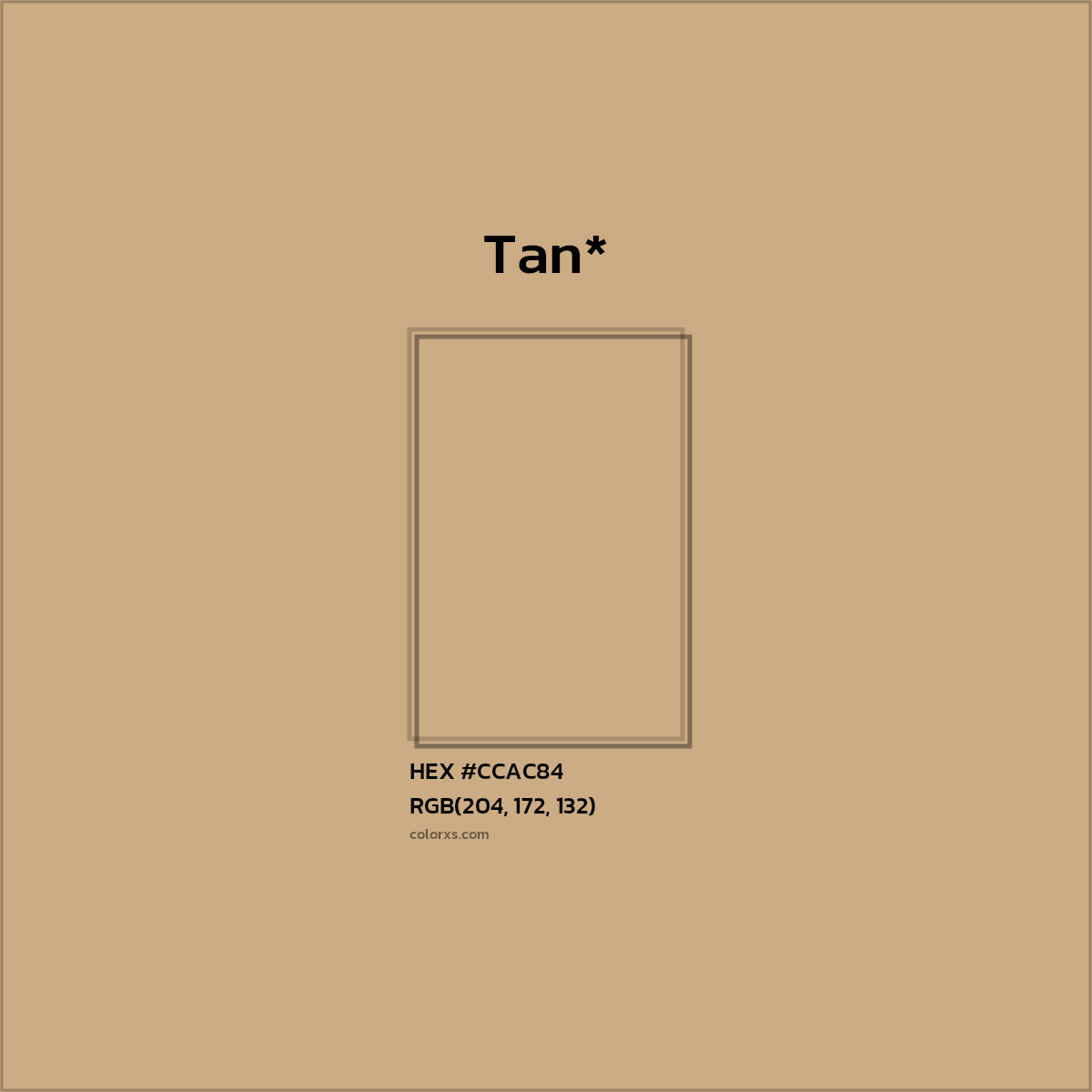 HEX #CCAC84 Color Name, Color Code, Palettes, Similar Paints, Images