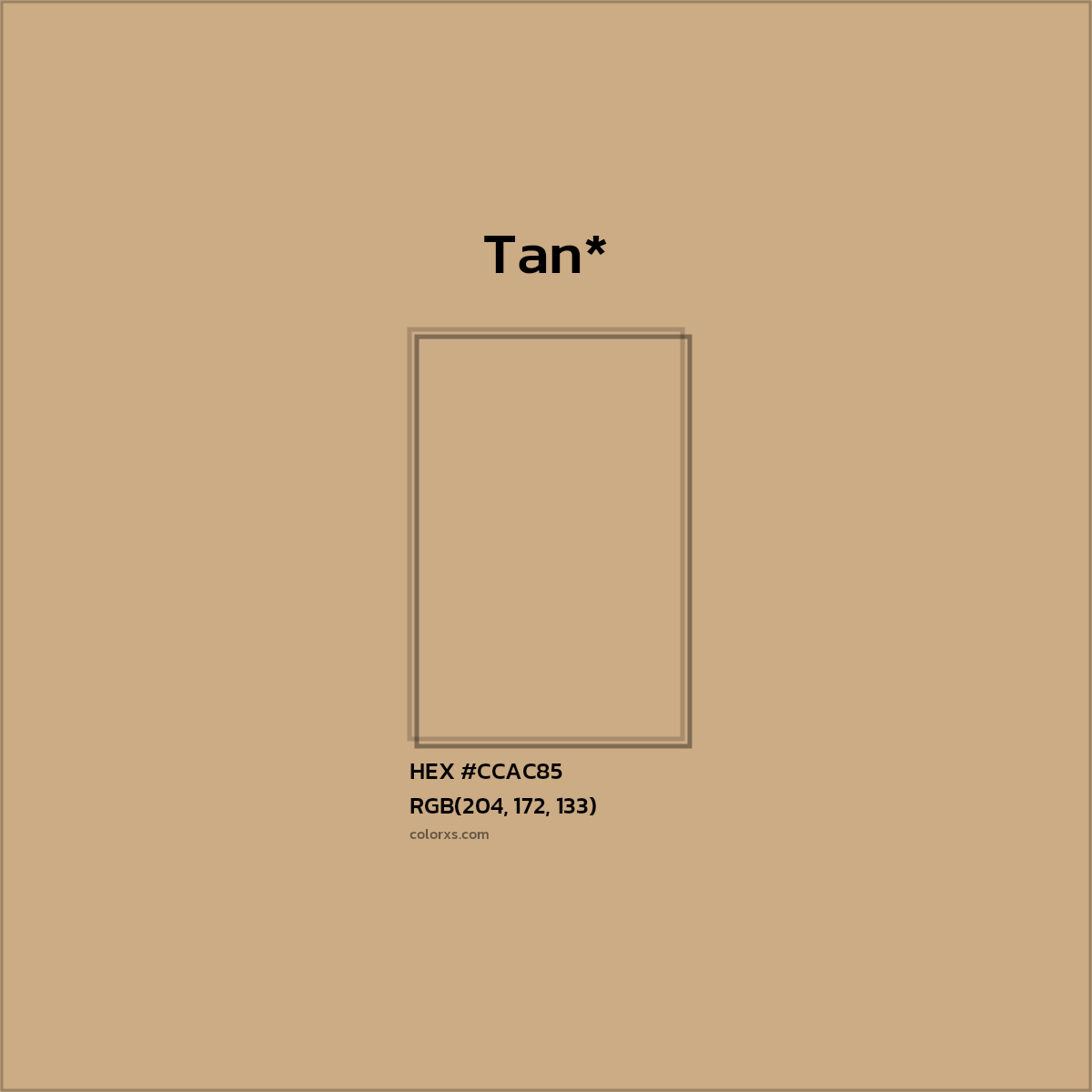 HEX #CCAC85 Color Name, Color Code, Palettes, Similar Paints, Images
