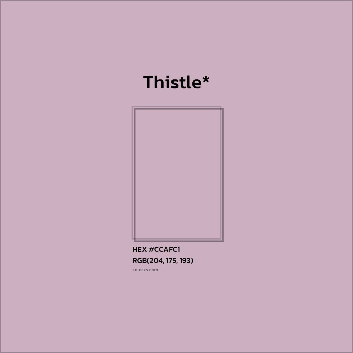 HEX #CCAFC1 Color Name, Color Code, Palettes, Similar Paints, Images