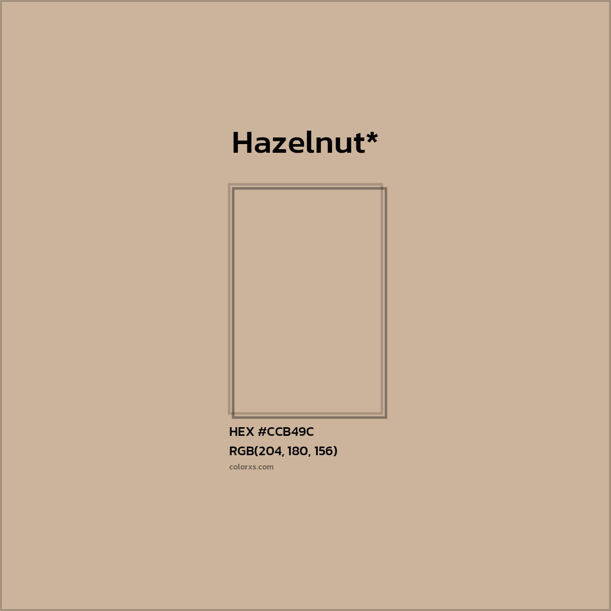 HEX #CCB49C Color Name, Color Code, Palettes, Similar Paints, Images