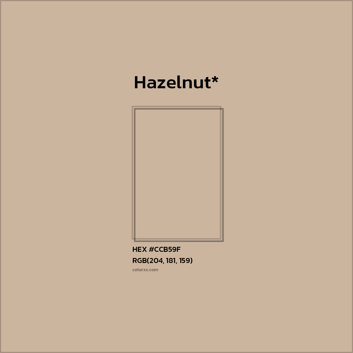HEX #CCB59F Color Name, Color Code, Palettes, Similar Paints, Images