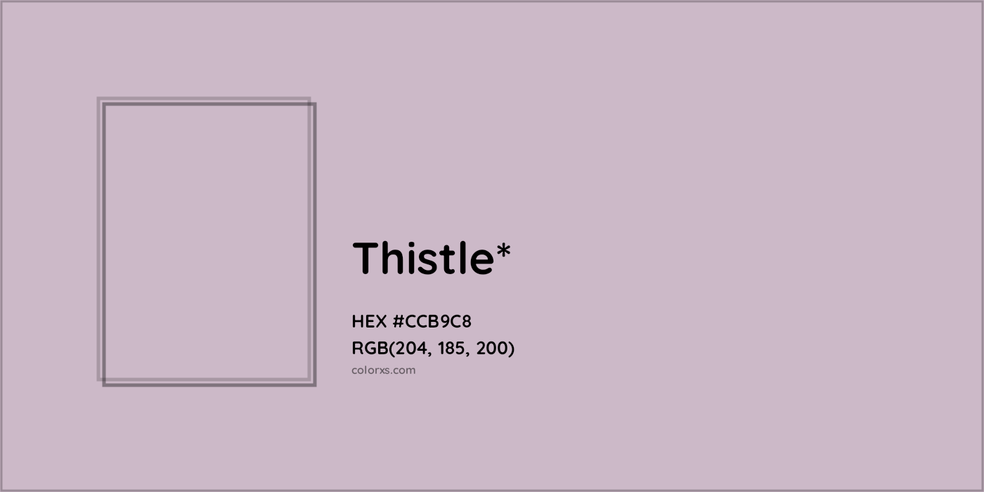 HEX #CCB9C8 Color Name, Color Code, Palettes, Similar Paints, Images