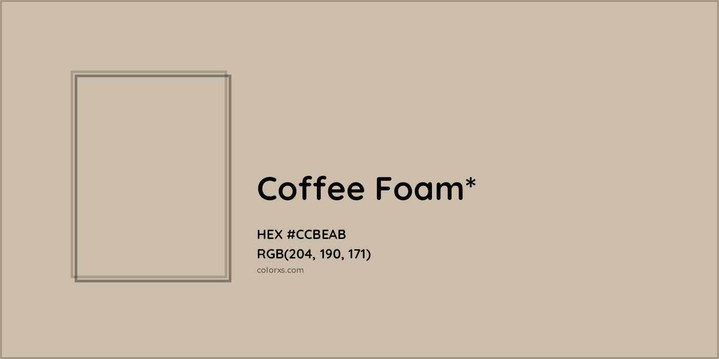 HEX #CCBEAB Color Name, Color Code, Palettes, Similar Paints, Images