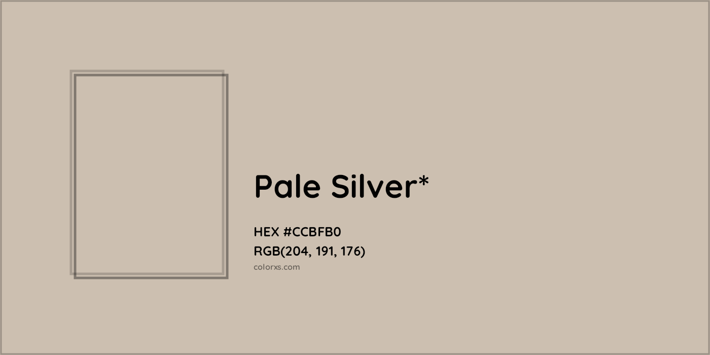 HEX #CCBFB0 Color Name, Color Code, Palettes, Similar Paints, Images