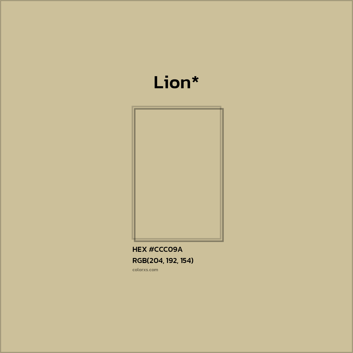 HEX #CCC09A Color Name, Color Code, Palettes, Similar Paints, Images