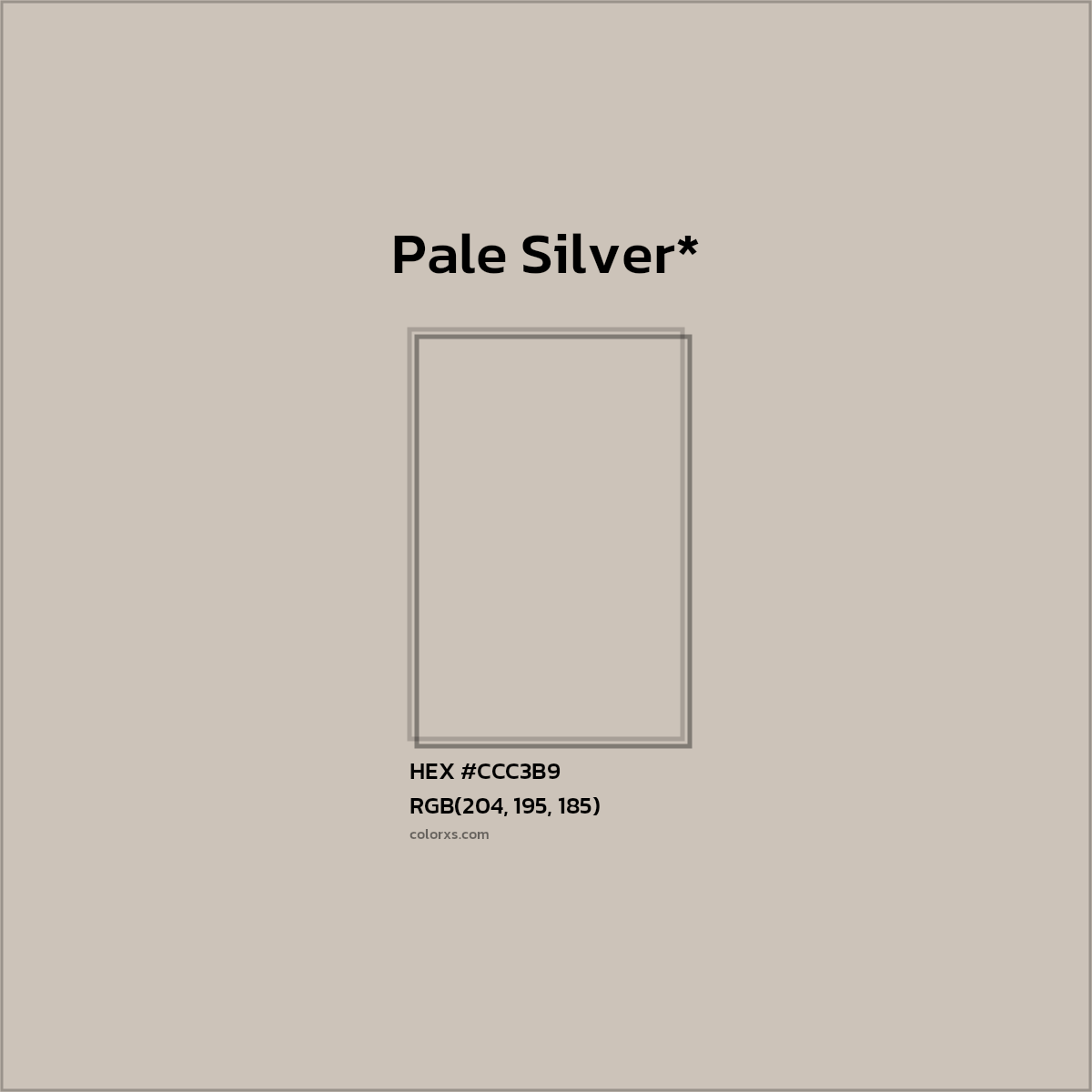 HEX #CCC3B9 Color Name, Color Code, Palettes, Similar Paints, Images