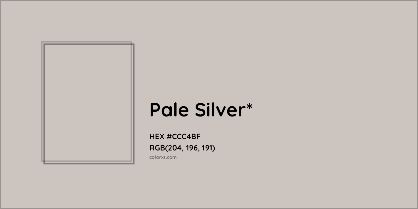 HEX #CCC4BF Color Name, Color Code, Palettes, Similar Paints, Images