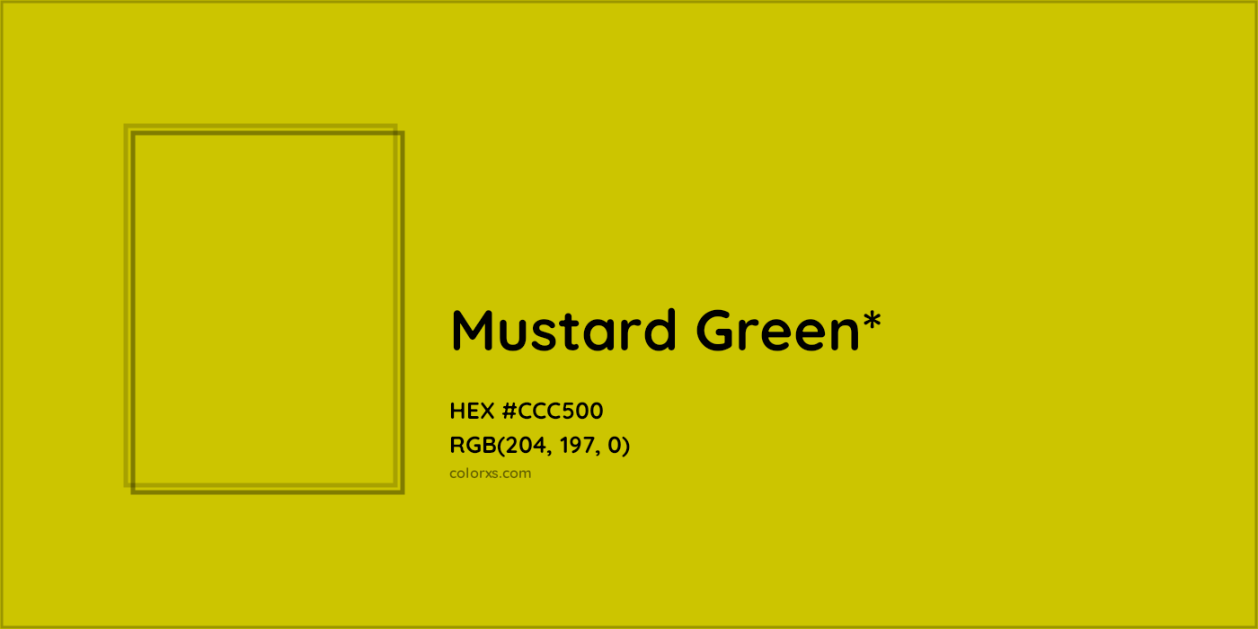HEX #CCC500 Color Name, Color Code, Palettes, Similar Paints, Images