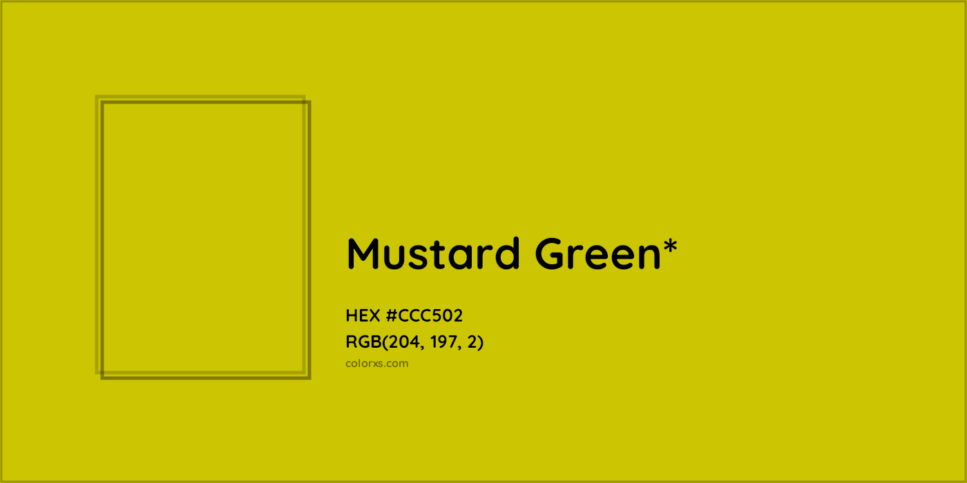 HEX #CCC502 Color Name, Color Code, Palettes, Similar Paints, Images