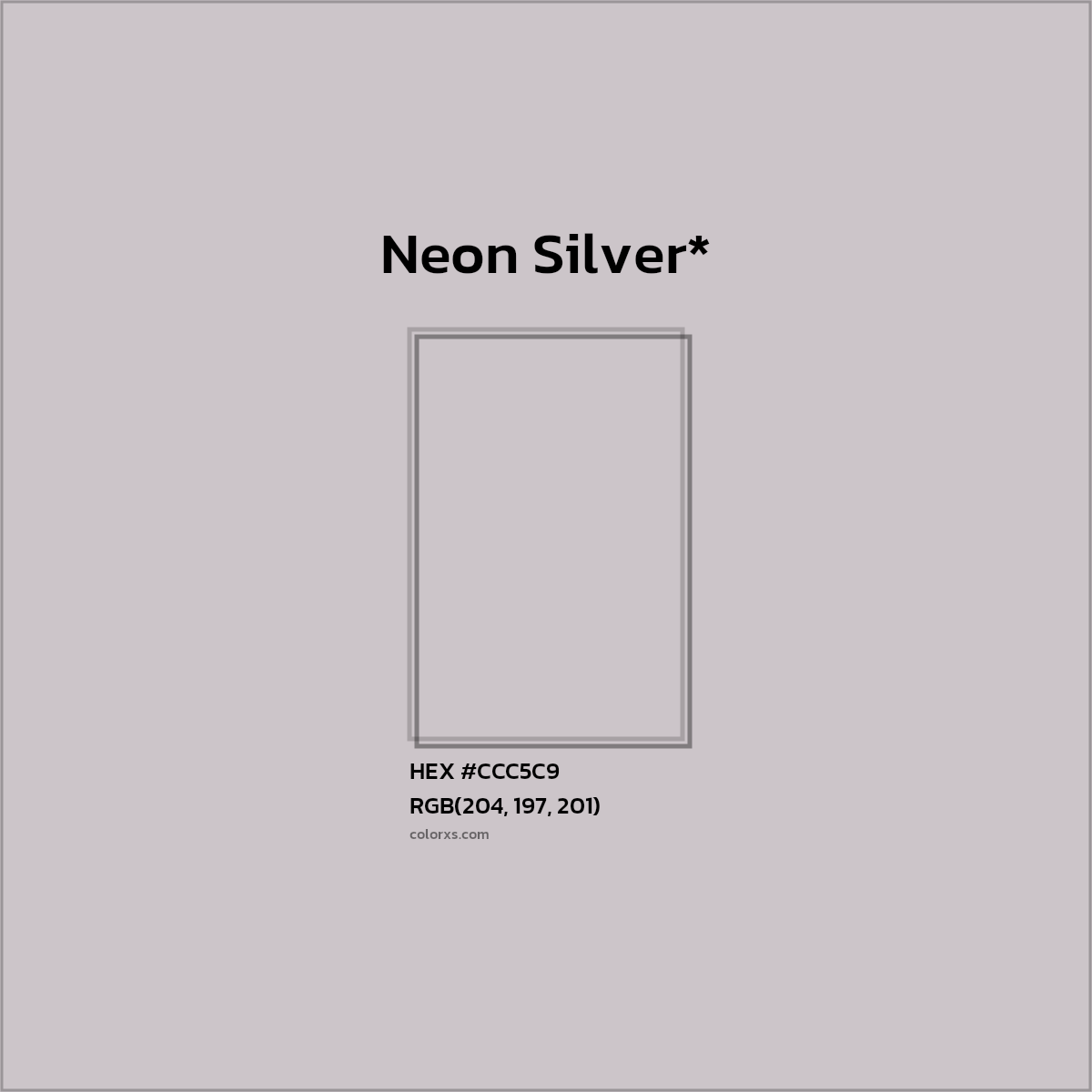 HEX #CCC5C9 Color Name, Color Code, Palettes, Similar Paints, Images