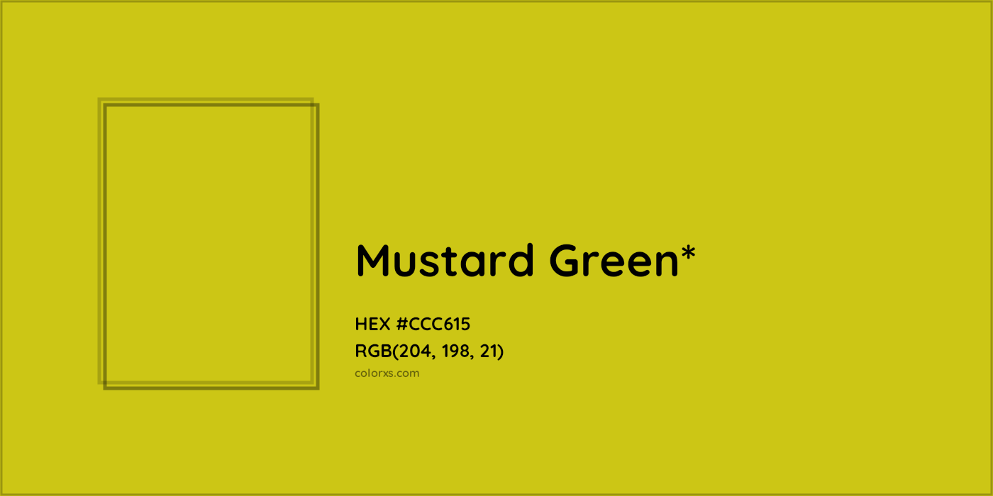 HEX #CCC615 Color Name, Color Code, Palettes, Similar Paints, Images